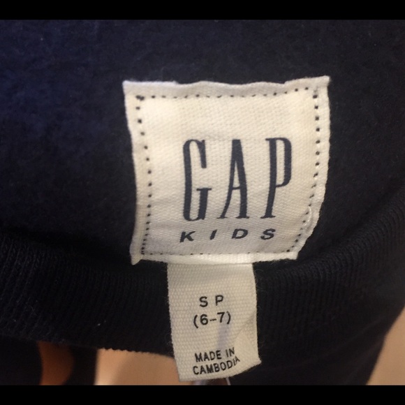 2/$25 🙇🏼♂️🔥GAP Kids Navy Blue Sweater ( 6-7) - Picture 4 of 4
